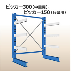 ピッカー300（中量用）、ピッカー150（軽量用）